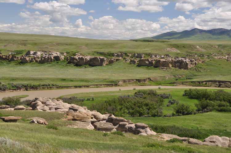 sandstone rock formations